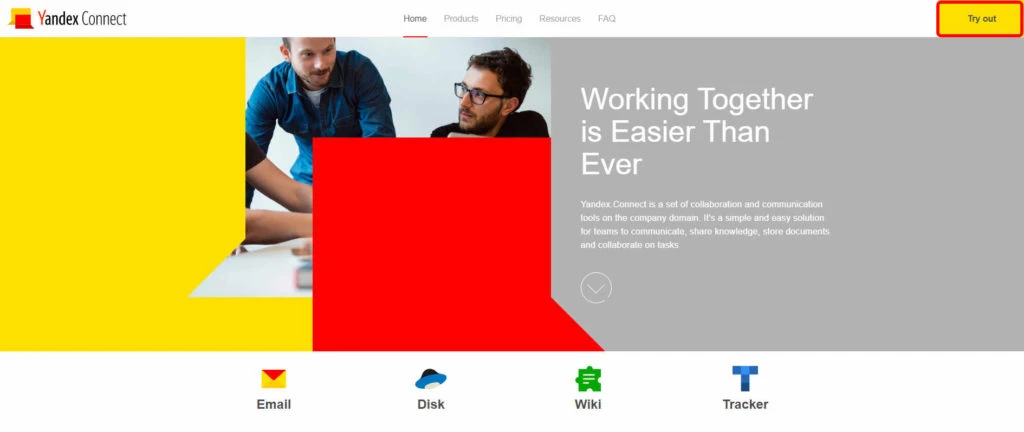 Cách tạo email theo tên miền với Yandex mail