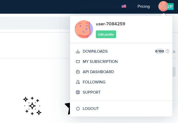 Cách tải về file SVG từ trang web Flaticon.com