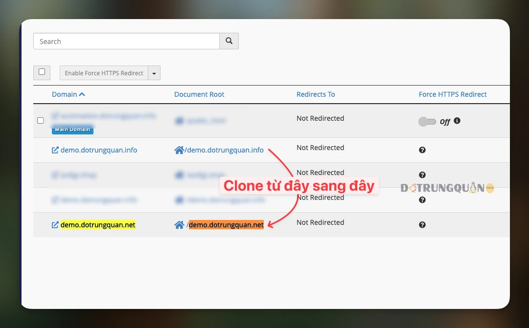 Hướng dẫn clone website với Softaculous
