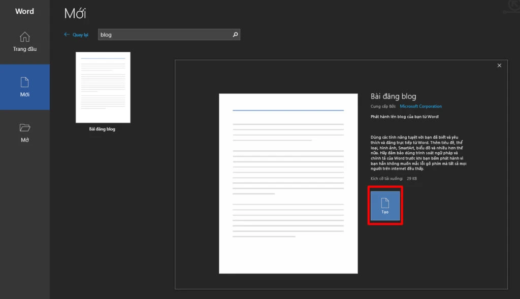 Cách đăng bài viết lên WordPress bằng Microsoft Word