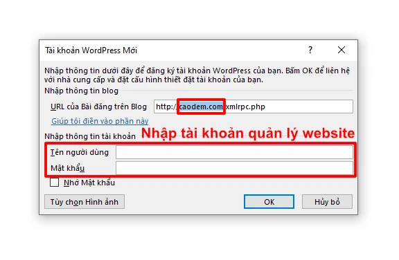Cách đăng bài viết lên WordPress bằng Microsoft Word