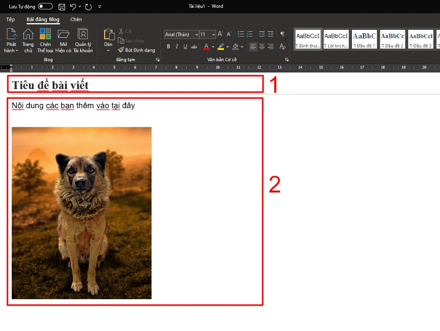 Cách đăng bài viết lên WordPress bằng Microsoft Word