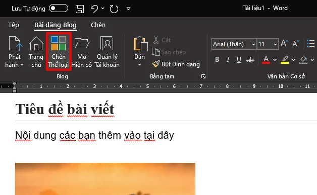 Cách đăng bài viết lên WordPress bằng Microsoft Word