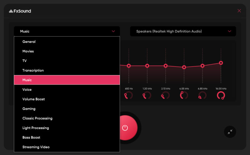 FxSound tăng âm lượng, âm trầm và chất lượng âm thanh cho Windows hoàn toàn miễn phí
