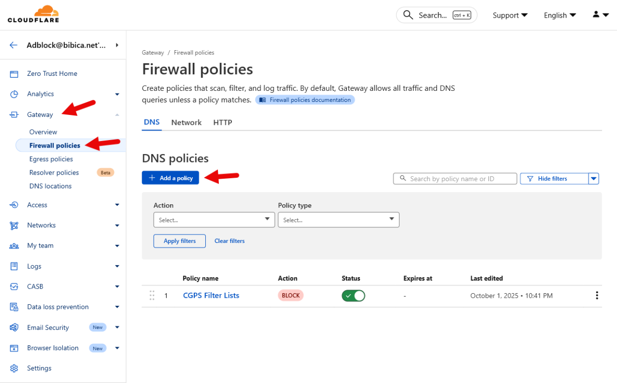 Cloudflare Gateway – chặn quảng cáo DNS miễn phí cho mọi thiết bị