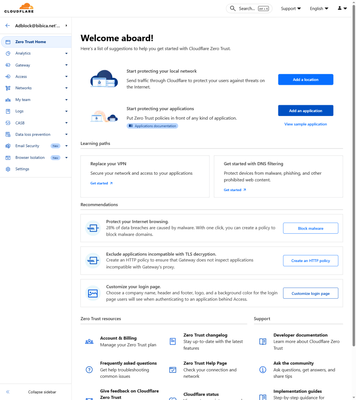 Cloudflare Gateway – chặn quảng cáo DNS miễn phí cho mọi thiết bị