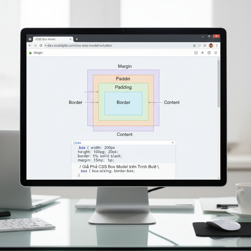 Giải pháp cho vấn đề Box Model trên các trình duyệt
