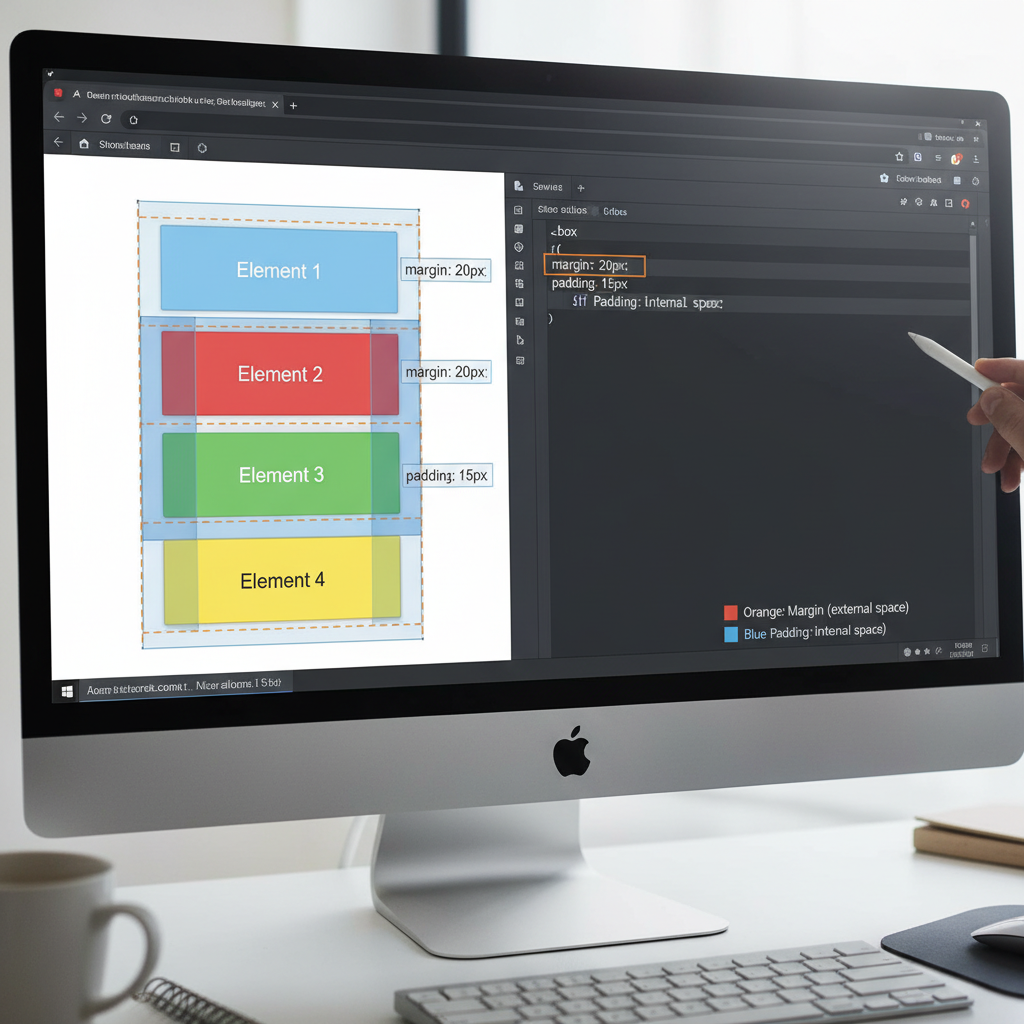 Ví dụ minh họa sử dụng Margin và Padding trong CSS