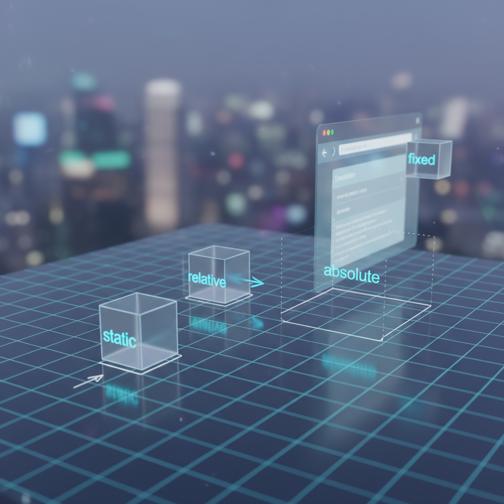 Các thuộc tính position trong CSS