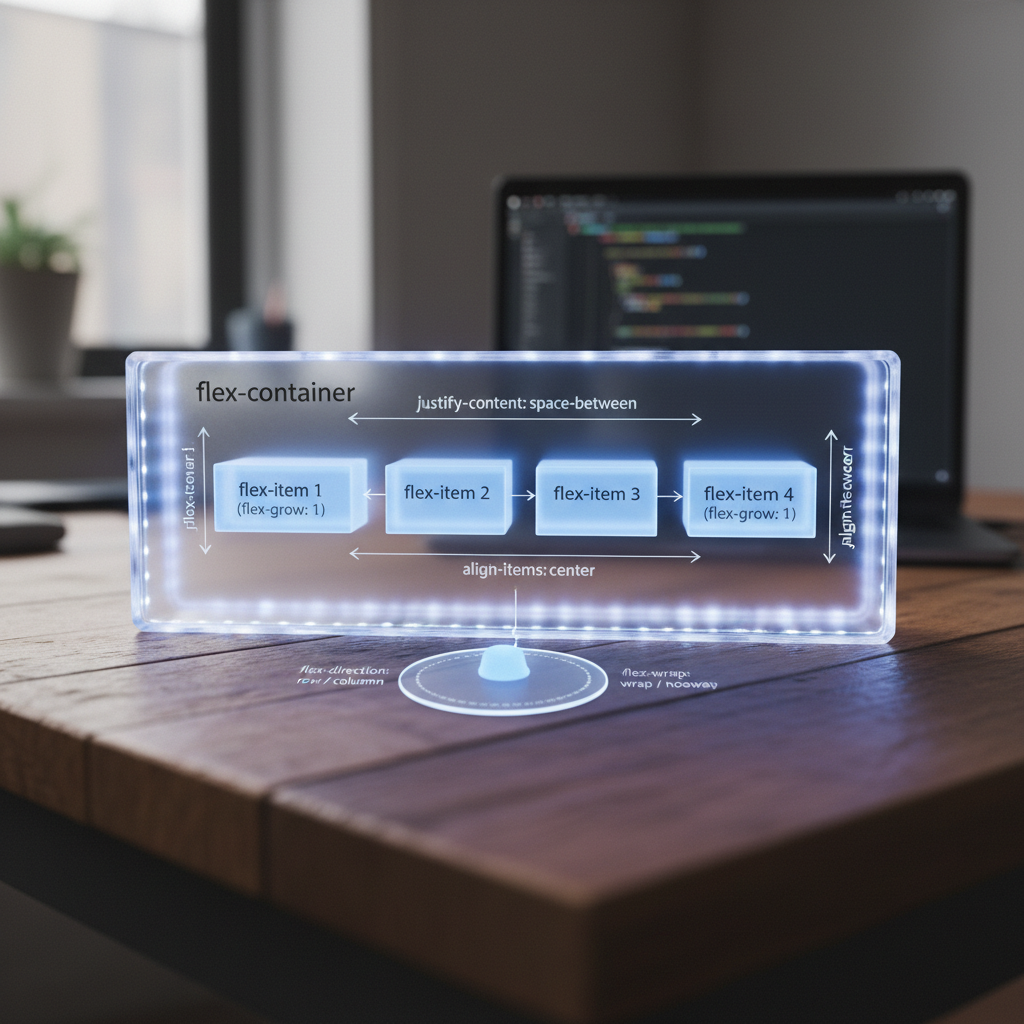 Minh họa về CSS Flexbox với flexdirection