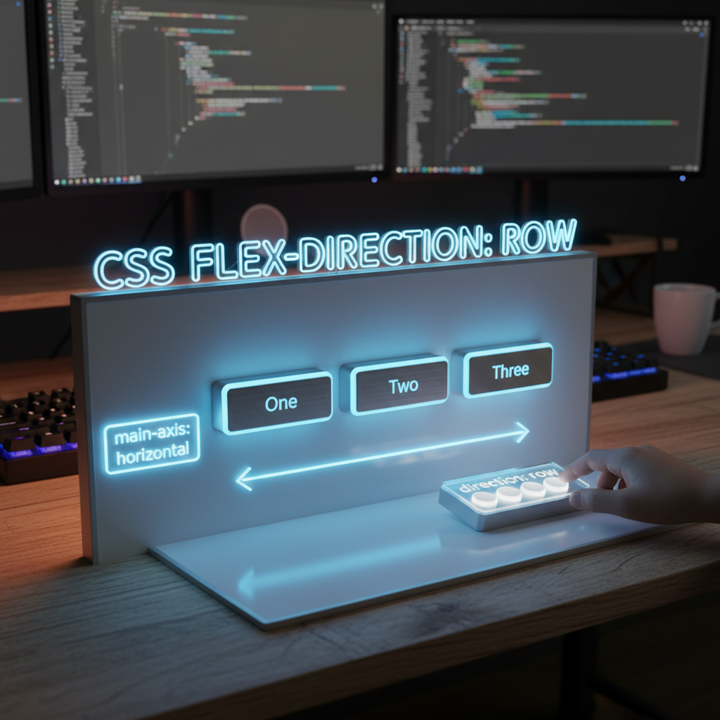 Ví dụ về flexdirection row