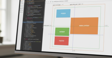 Hình ảnh minh họa cách sử dụng CSS Grid trong thiết kế web