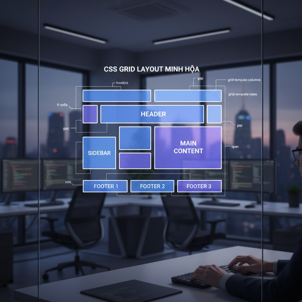 Minh họa về CSS Grid Layout