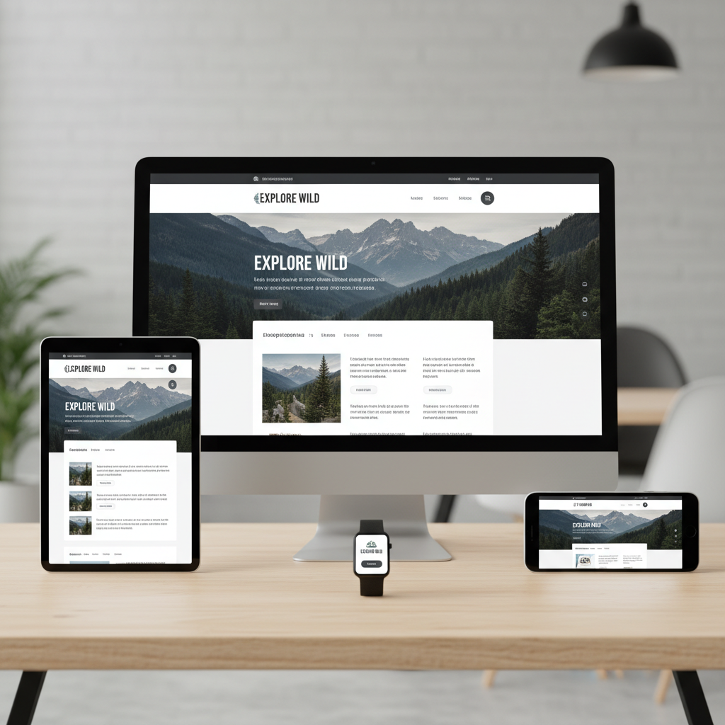 Responsive web design giúp hiển thị tốt trên mọi thiết bị
