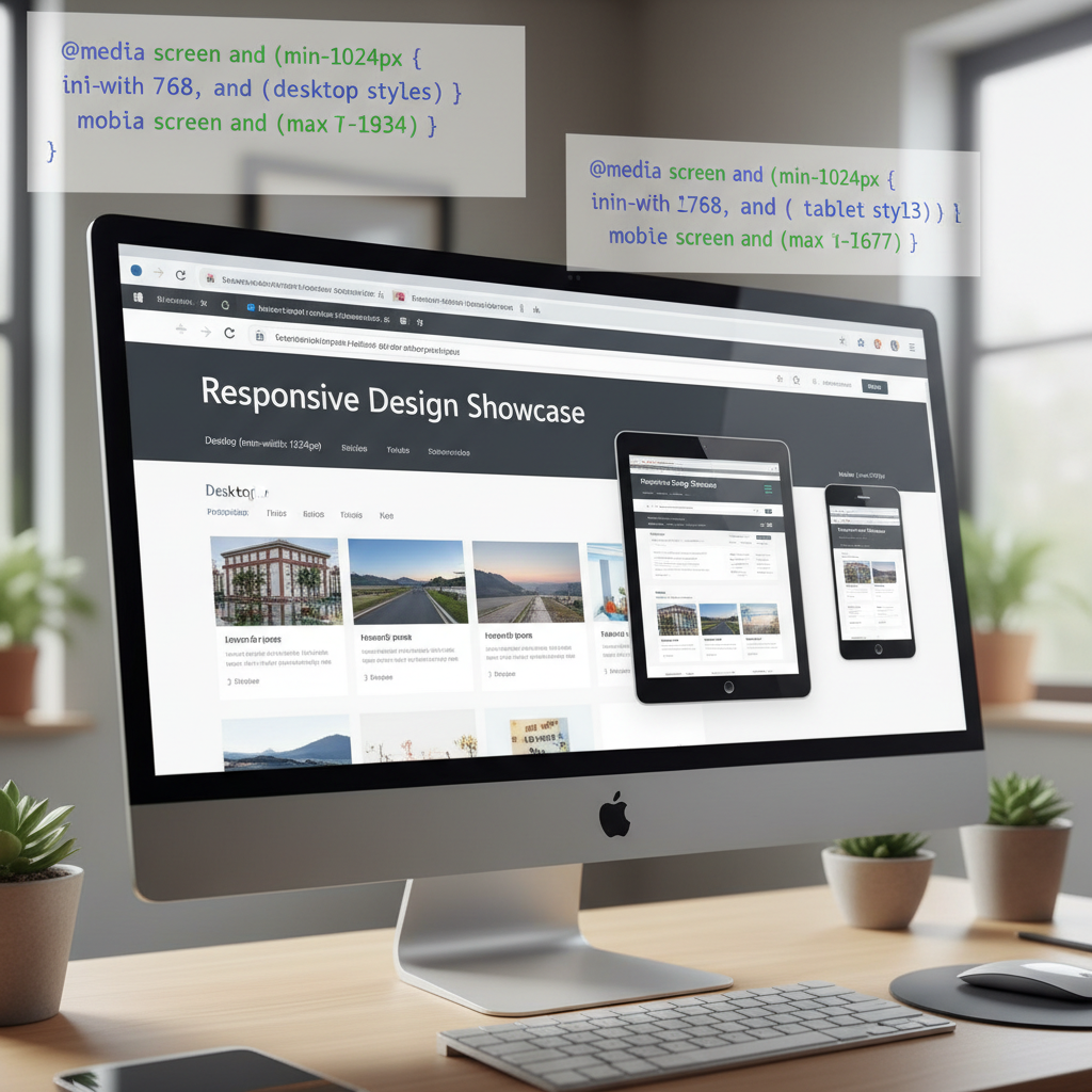 Media Query CSS trong thiết kế web responsive