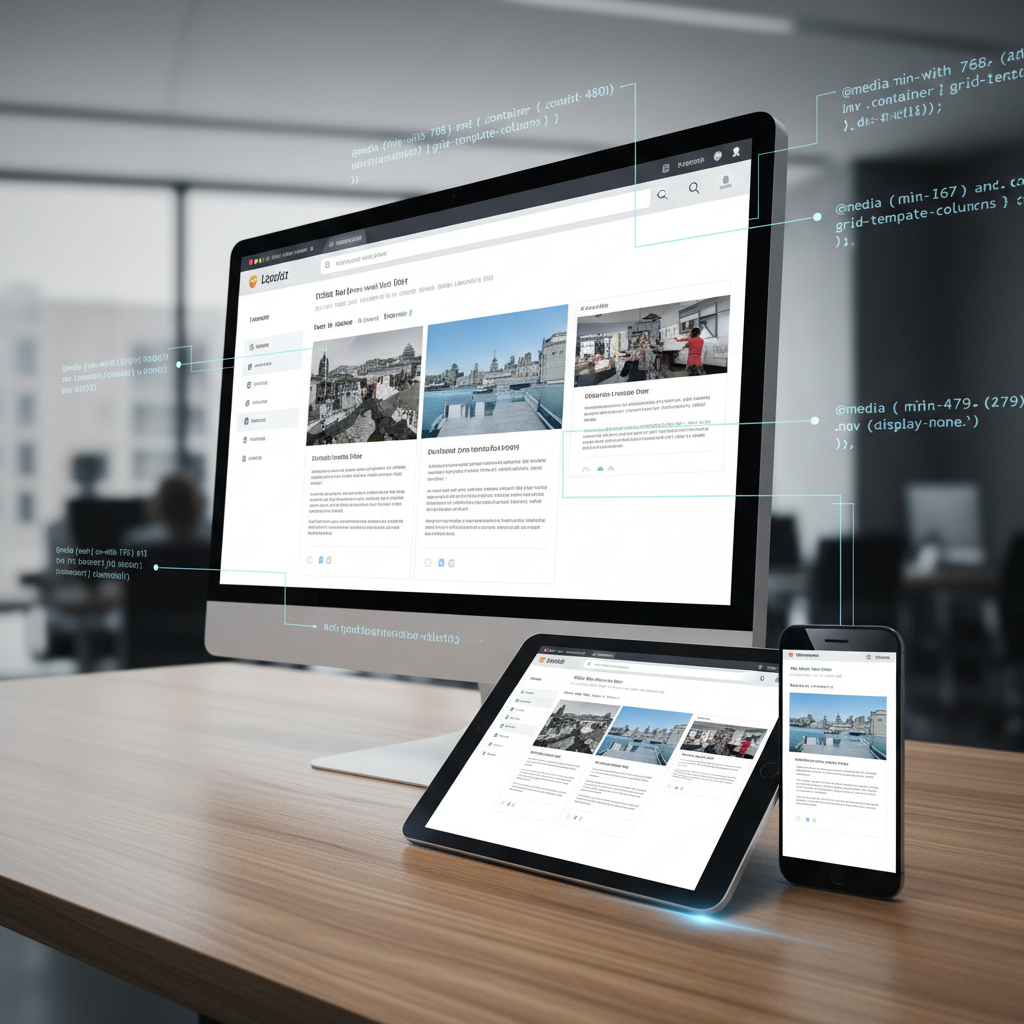 Thiết kế web responsive với Media Query CSS