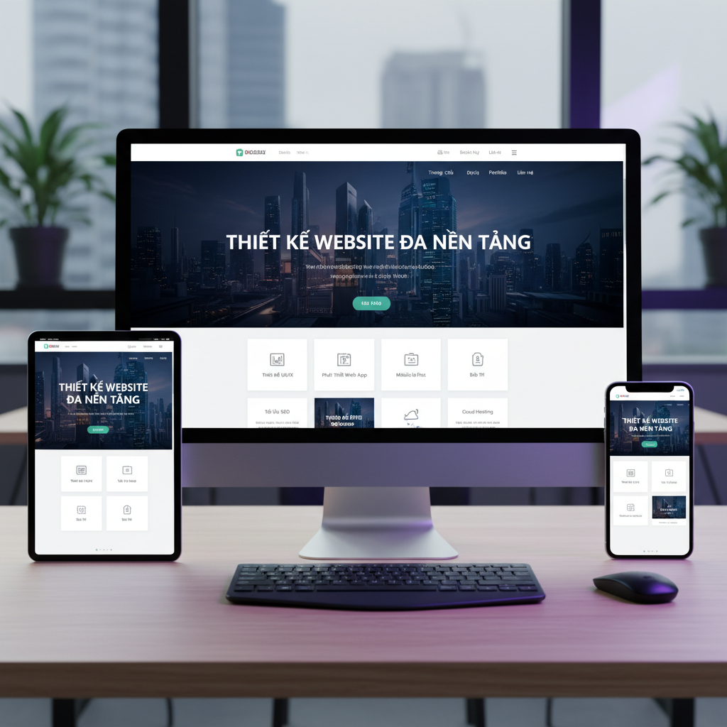 Thiết kế website tương thích đa nền tảng sử dụng cả 100vh và 100dvh