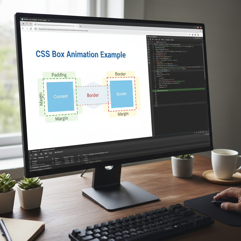 Ví dụ hoạt ảnh hộp di chuyển bằng CSS Keyframes