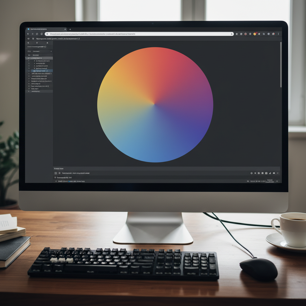 Ví dụ về radialgradient trong CSS