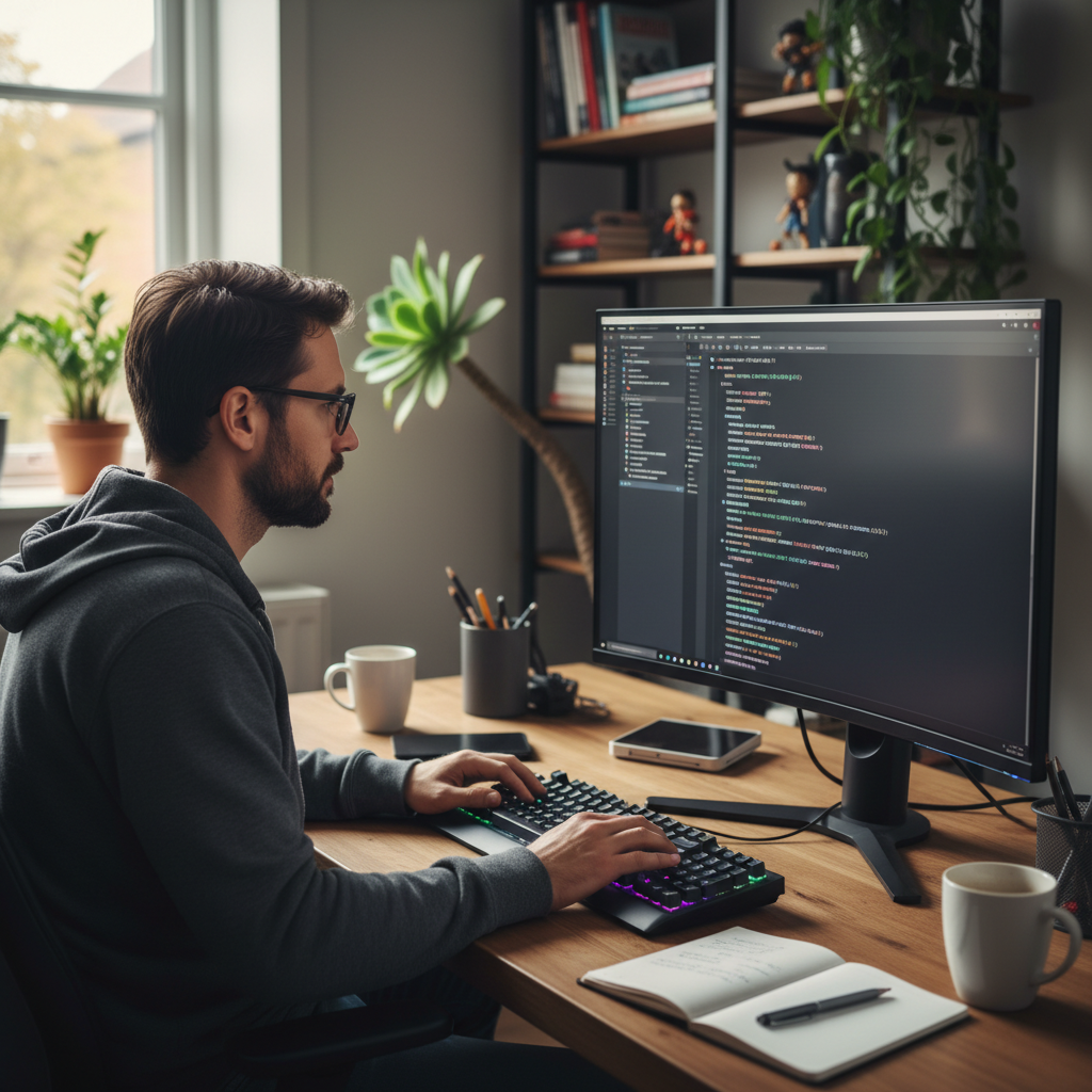 Lập trình viên làm việc với mã CSS