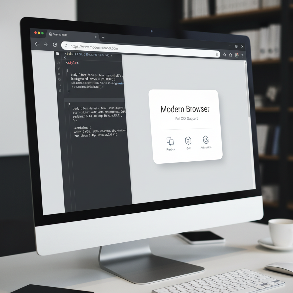 Các trình duyệt hiện đại hỗ trợ tính năng CSS