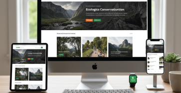 Giao diện web được tối ưu hóa trên nhiều thiết bị