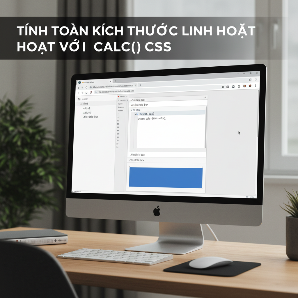 Tính toán kích thước linh hoạt bằng calc