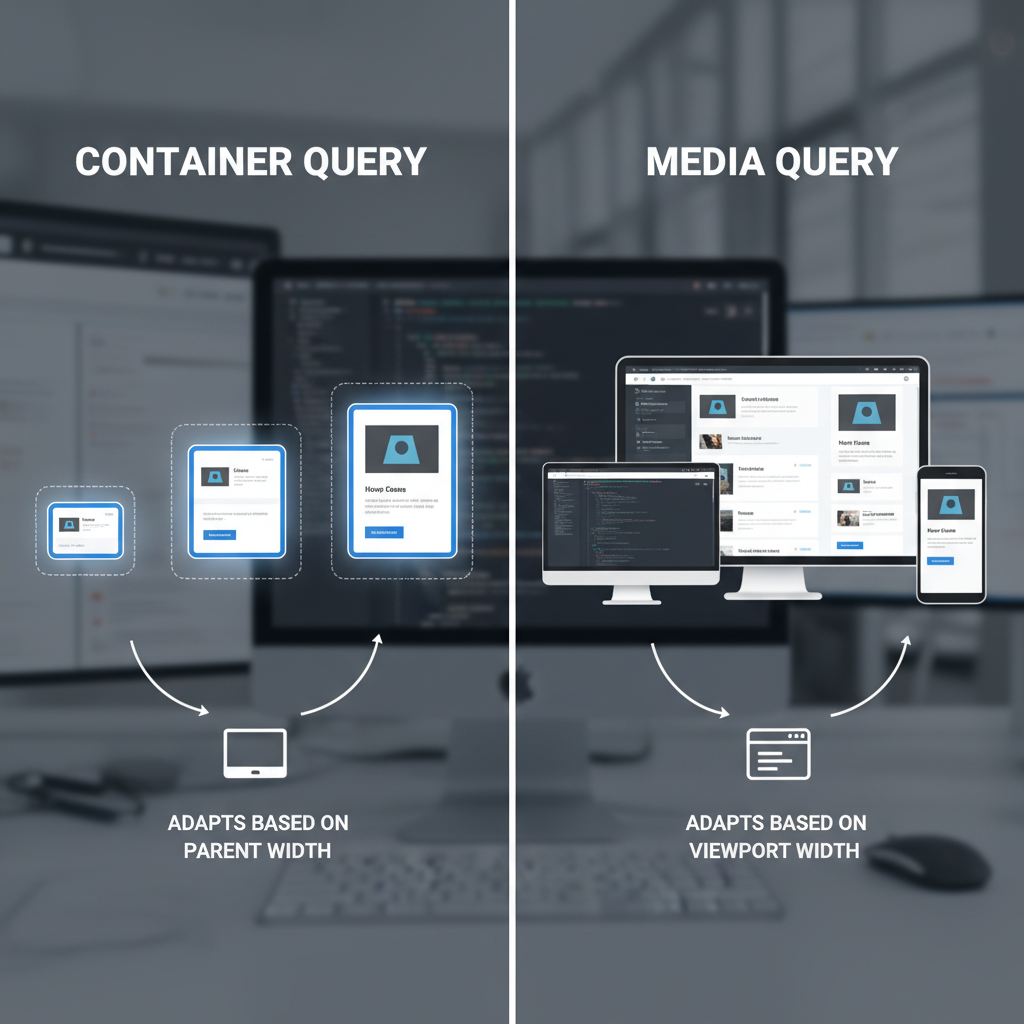 So sánh giữa Container Query và Media Query