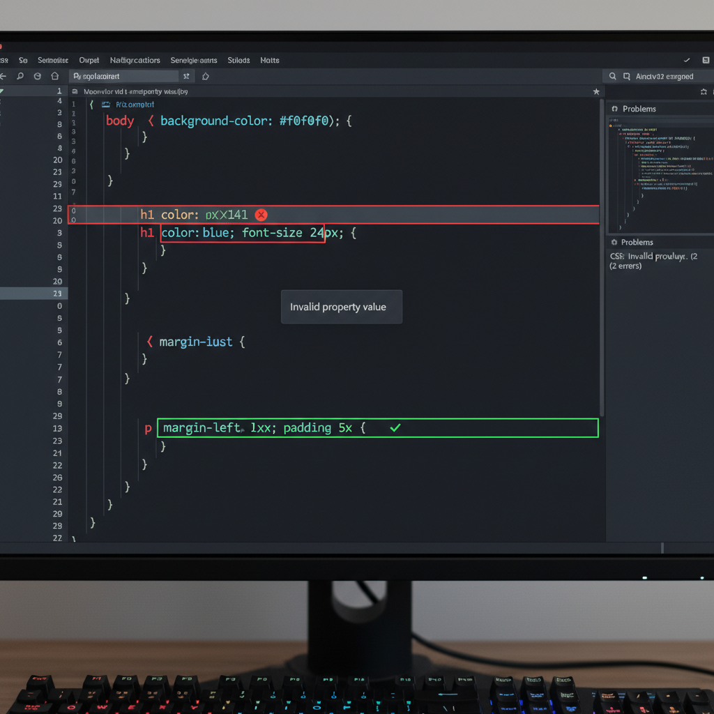 Trình soạn thảo mã nguồn giúp kiểm tra cú pháp CSS