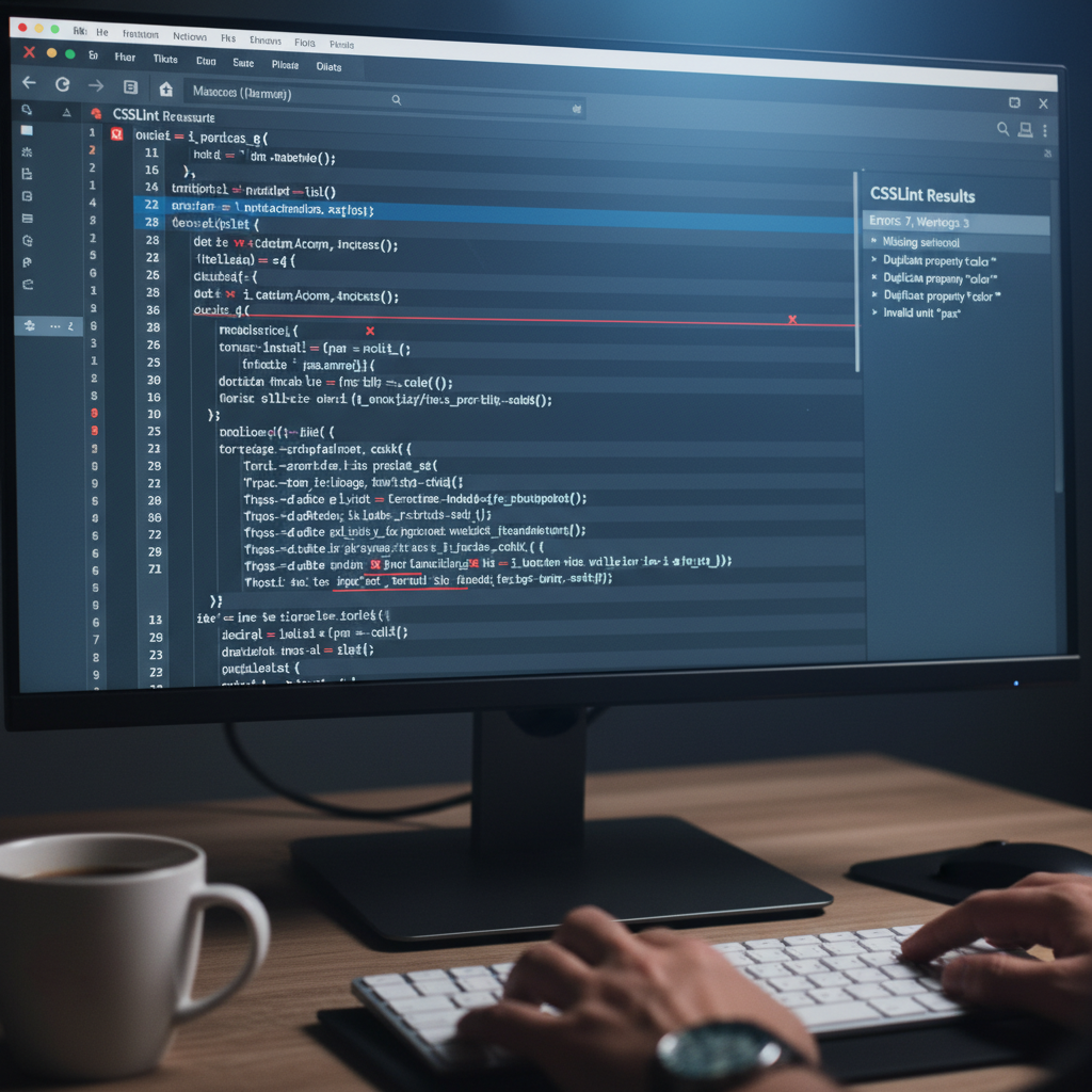 Công cụ CSSLint giúp phát hiện và sửa lỗi CSS hiệu quả