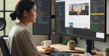 Nhà phát triển web sử dụng DevTools để kiểm tra CSS