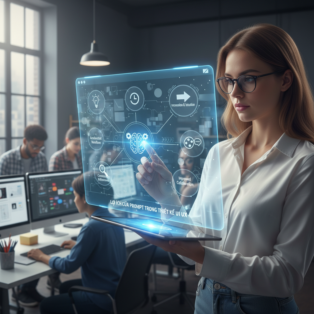 Prompt giúp tối ưu hóa quá trình thiết kế UI UX