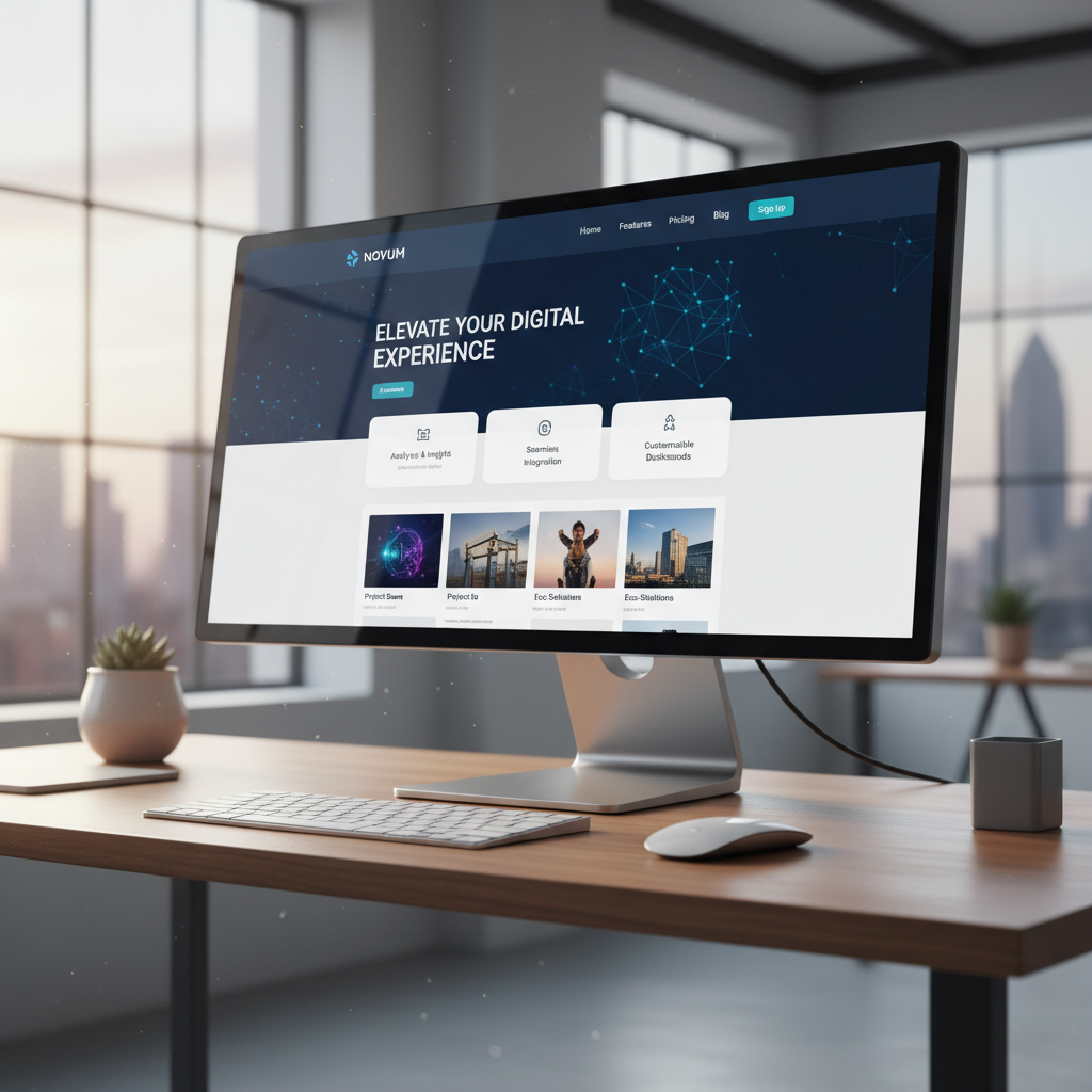 Ví dụ về thiết kế giao diện người dùng trên website