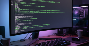 Prompt trên màn hình máy tính