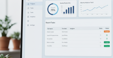 Giao diện ứng dụng web thân thiện và hiệu quả