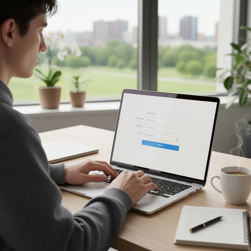 Người dùng nhập dữ liệu vào ứng dụng web