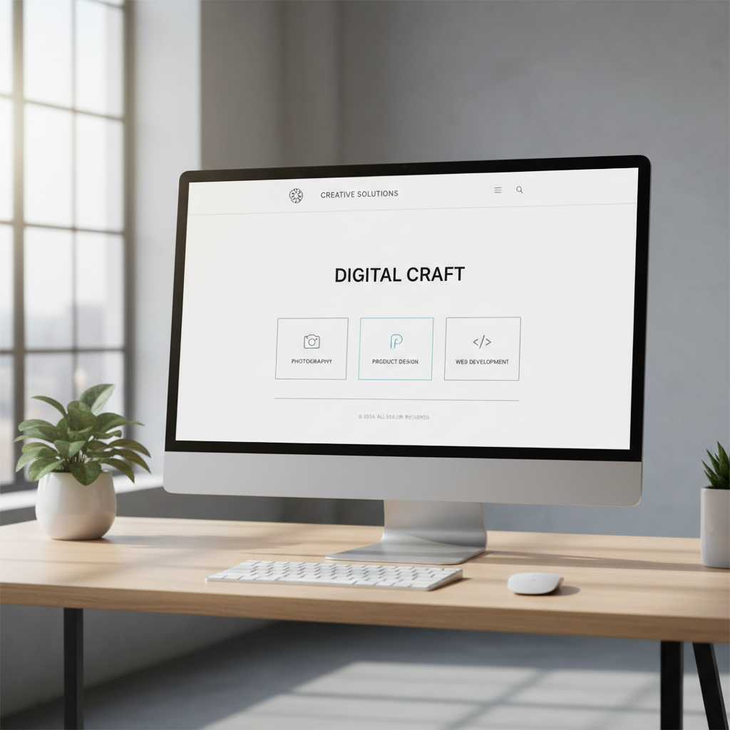 Thiết kế web hiện đại minimal với giao diện đơn giản và tinh tế