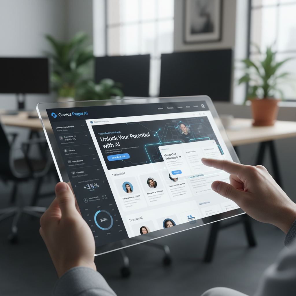 Công cụ AI giúp tối ưu hóa landing page