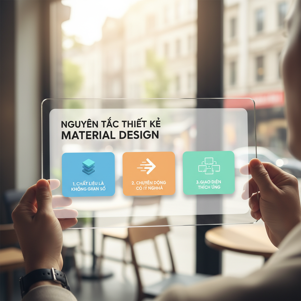 Các nguyên tắc thiết kế của Material Design