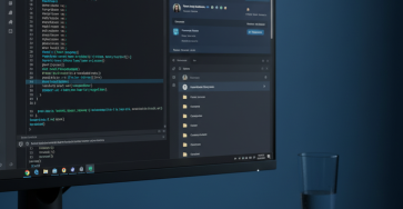 Giao diện dark mode trên máy tính mang lại trải nghiệm dễ chịu cho mắt