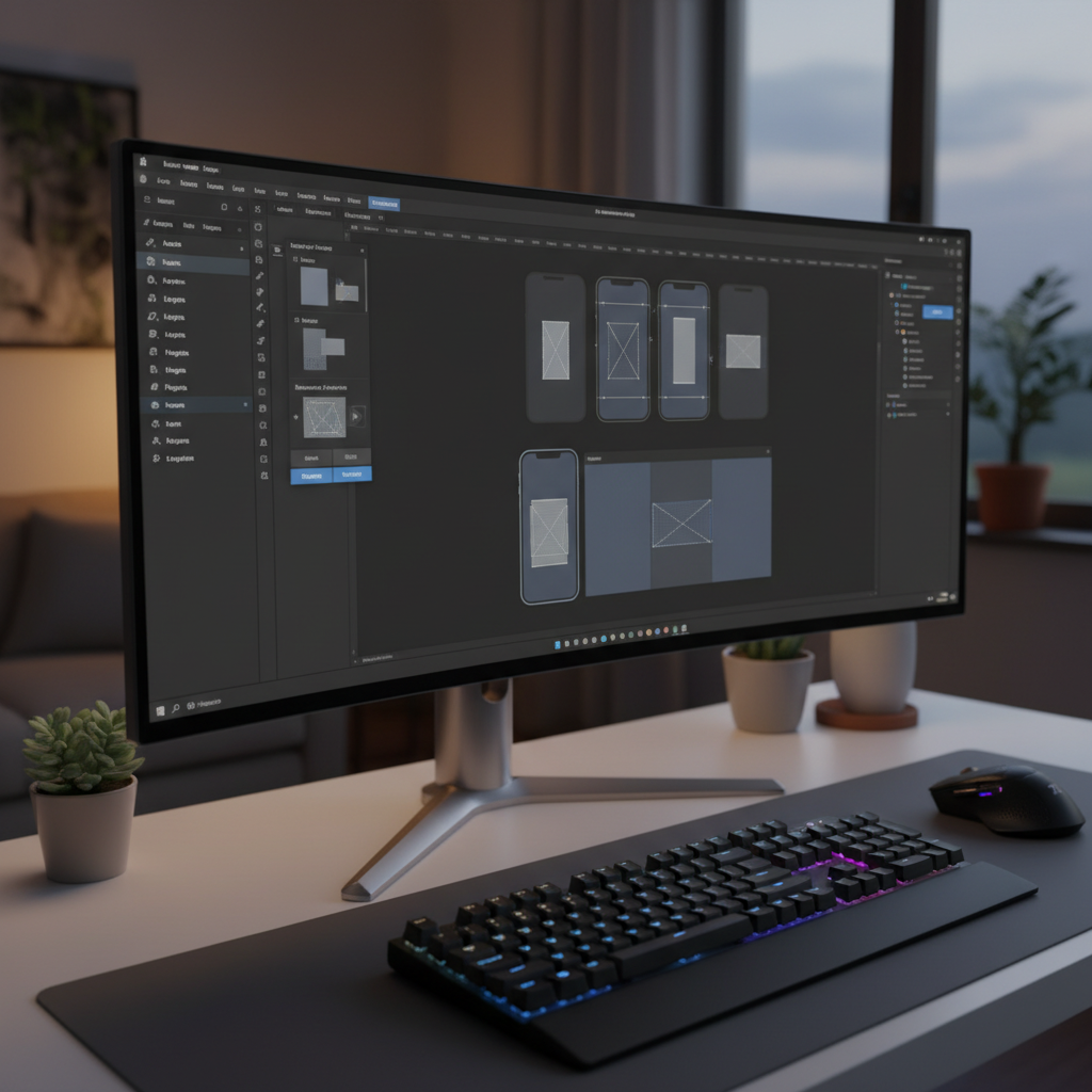 Phần mềm Adobe XD hỗ trợ thiết kế dark mode hiệu quả
