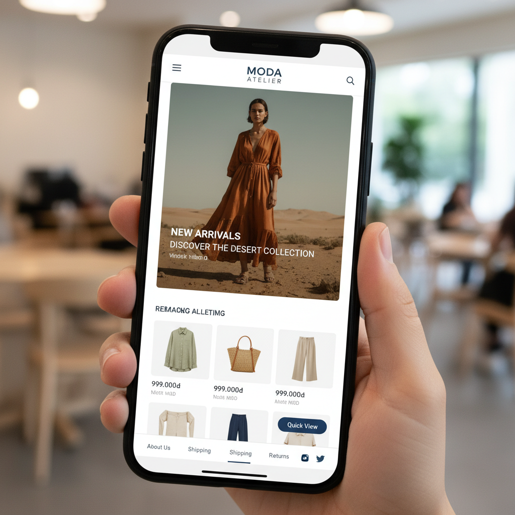 Giao diện website tối ưu trên điện thoại di động mang lại trải nghiệm tốt hơn cho người dùng