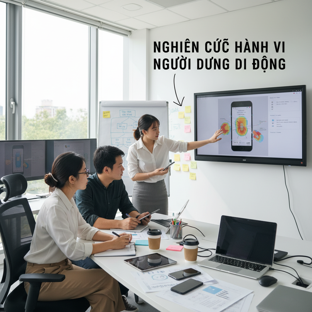 Nghiên cứu hành vi và nhu cầu của người dùng di động là bước quan trọng