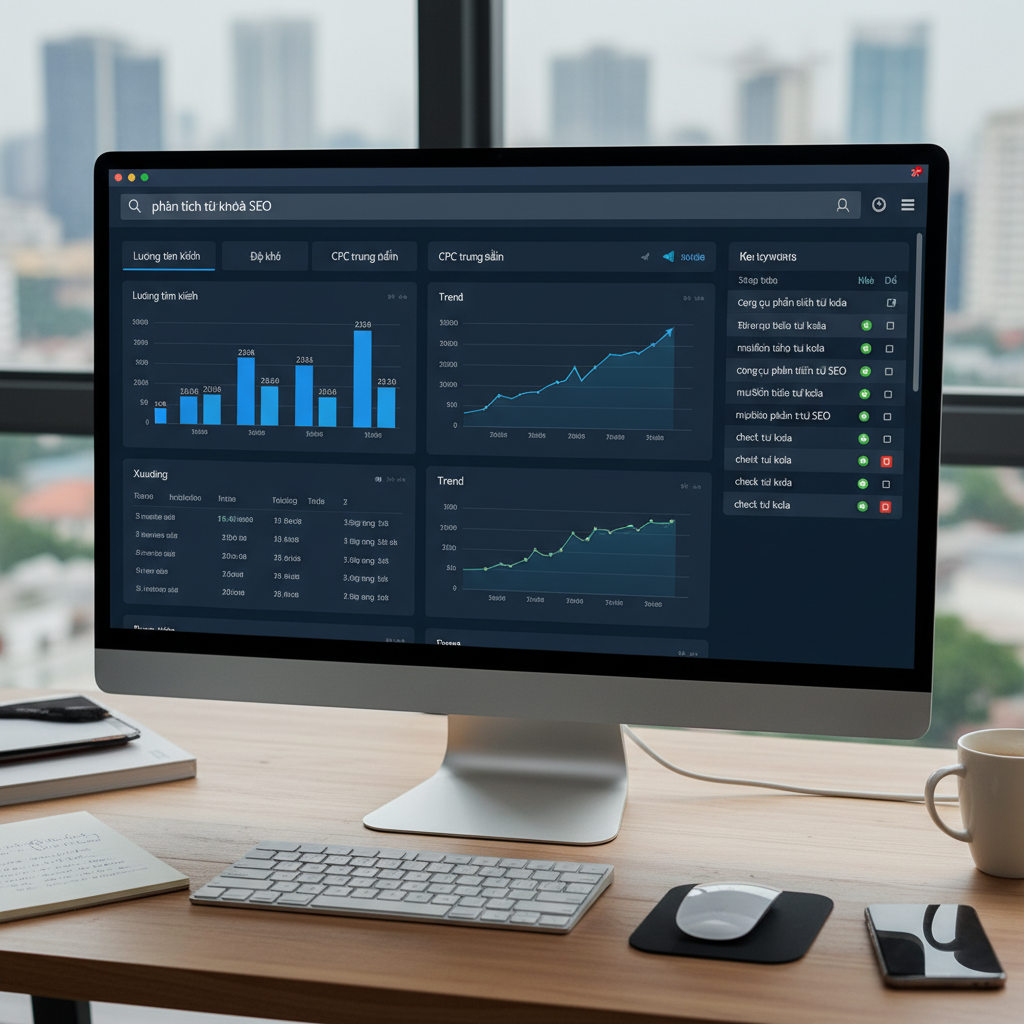Phân tích từ khóa là bước đầu tiên trong tối ưu hóa SEO