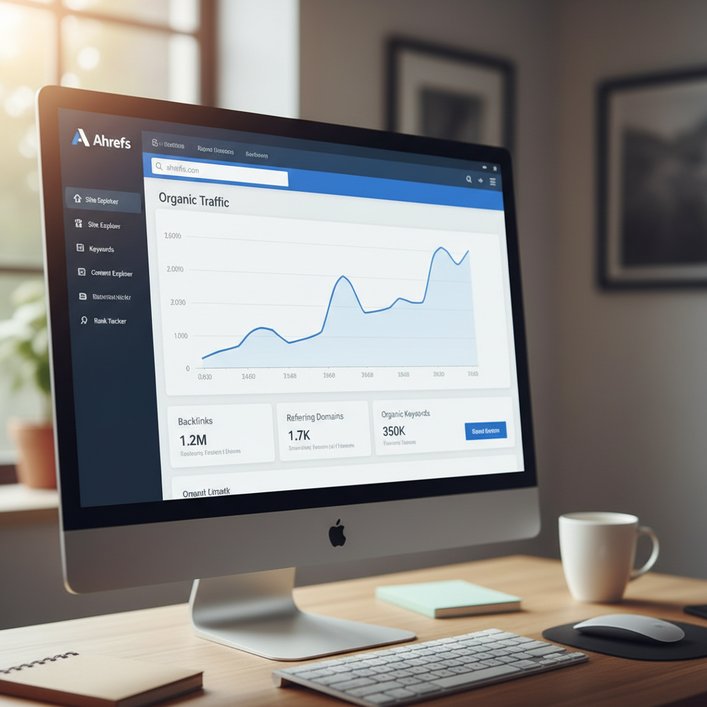 Giao diện công cụ SEO Ahrefs