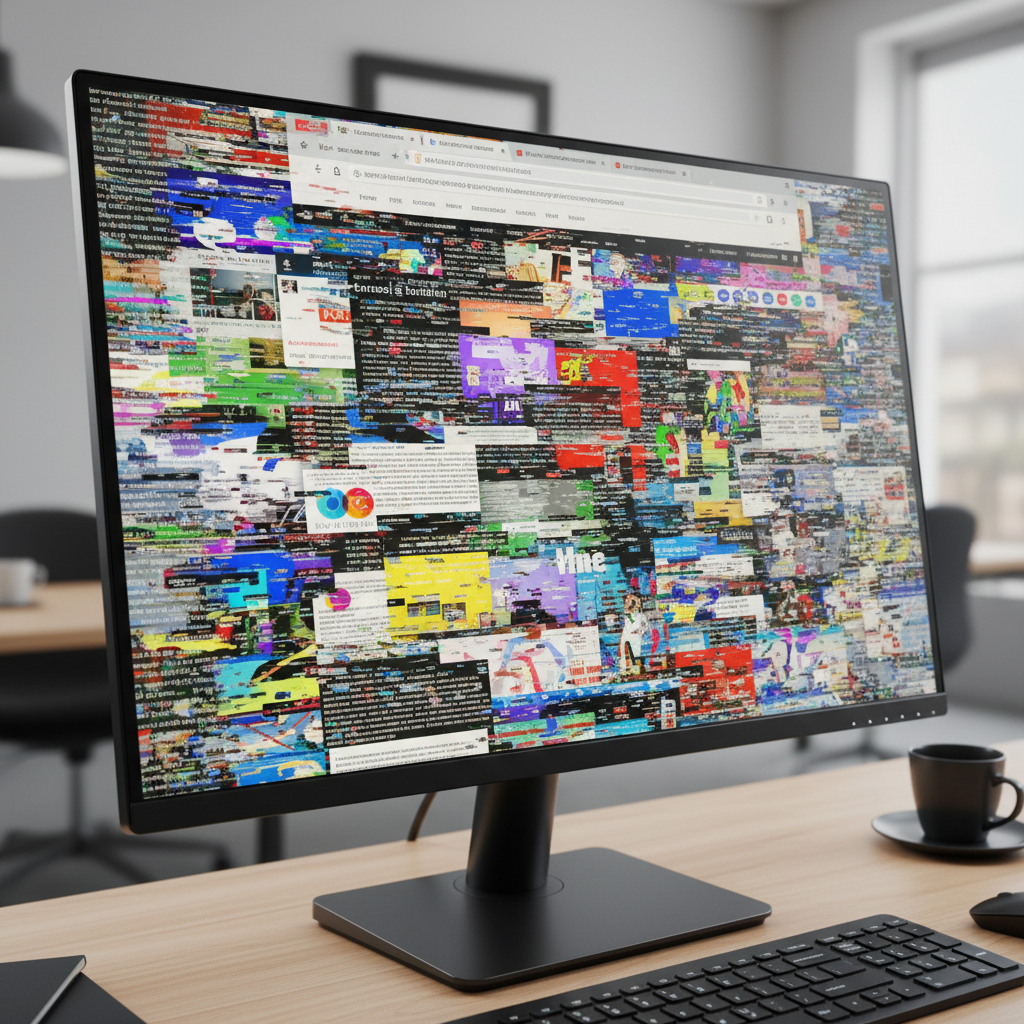 Trang web bị lỗi hiển thị gây ảnh hưởng đến người dùng