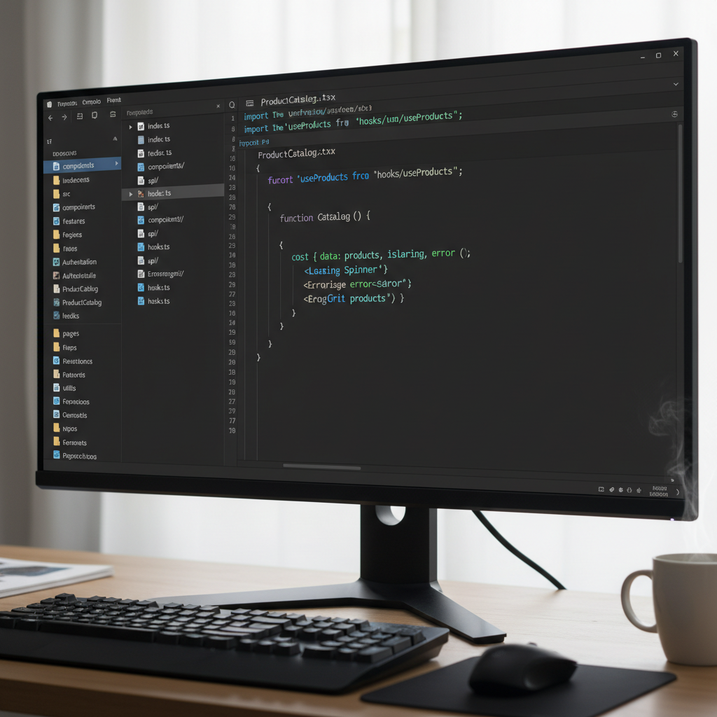 Cấu trúc mã frontend với refactor theo hướng chức năng