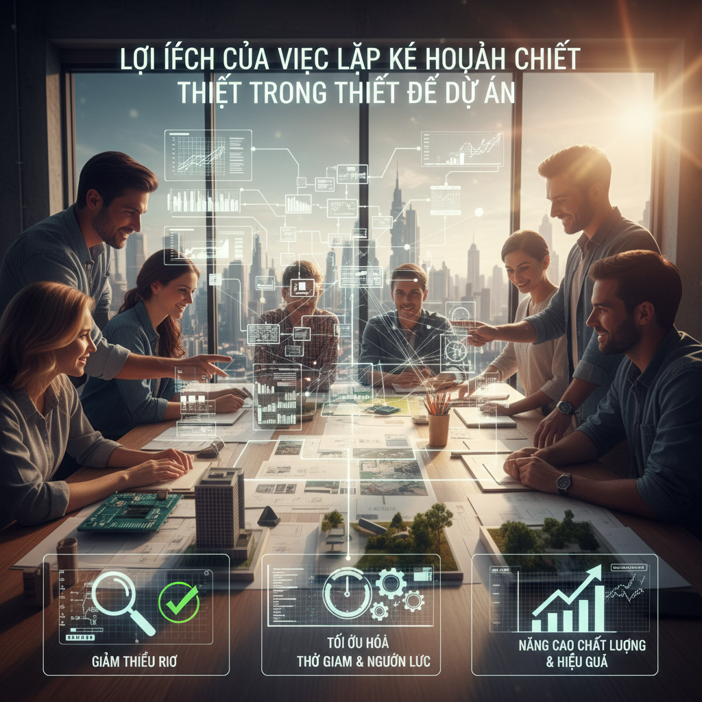 Lập kế hoạch chi tiết với prompt giúp tối ưu hóa hiệu quả dự án thiết kế