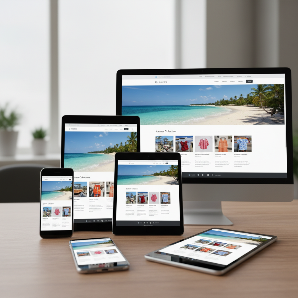 Giao diện responsive đảm bảo trải nghiệm người dùng liền mạch trên mọi thiết bị