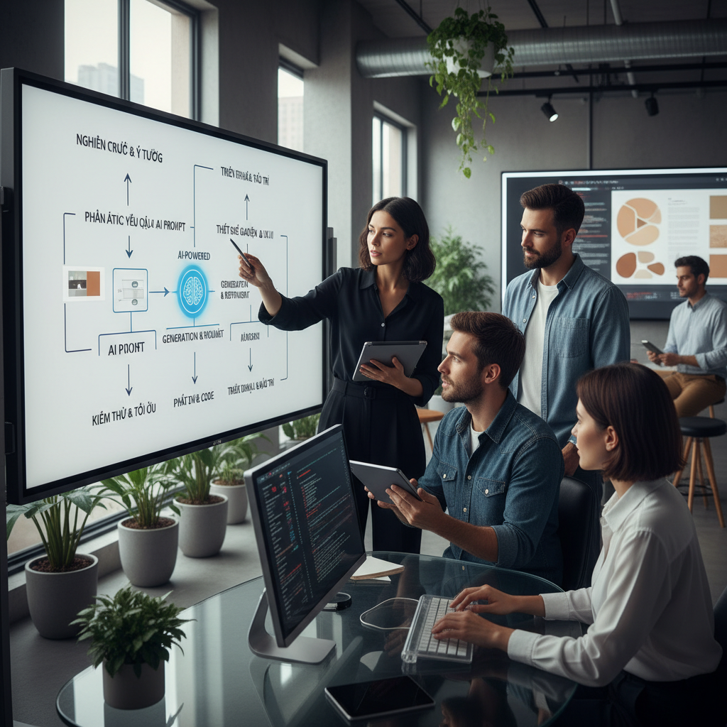 Tích hợp prompt AI vào quy trình thiết kế web để tăng tốc độ và hiệu quả